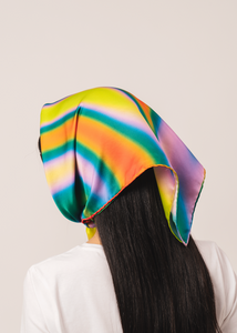 Neon Silk Scarf